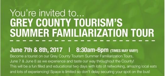 Grey County Tourism Summer Fam Tour