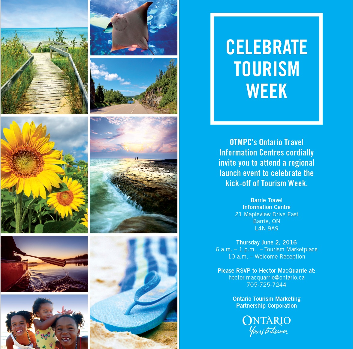 Celebrate Tourism Week!